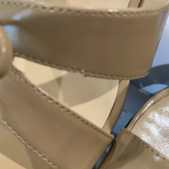 Westies neutral 3 in heels/sandals Sz 8.5 M - Picture 6 of 7